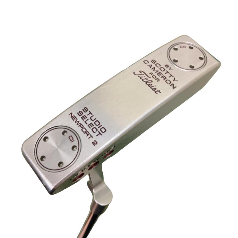 【中古】 タイトリスト SCOTTY CAMERON STUDIO SELECT NEWPORT 2 35in(10g) パター PT スチール写真 (フレックス余分の物) メンズ 成人男性用 右利き 右用 D位置づける ゴルフ野球クラブ