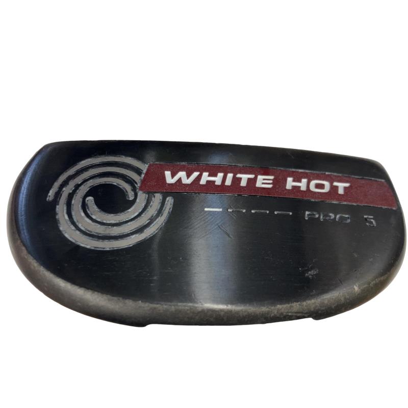【中古】 オデッセイ WHITE HOT PRO #5 33インチ パター PT スチール (フレックスその他) メンズ 男性用 右利き 右用 Dランク ゴルフクラブ