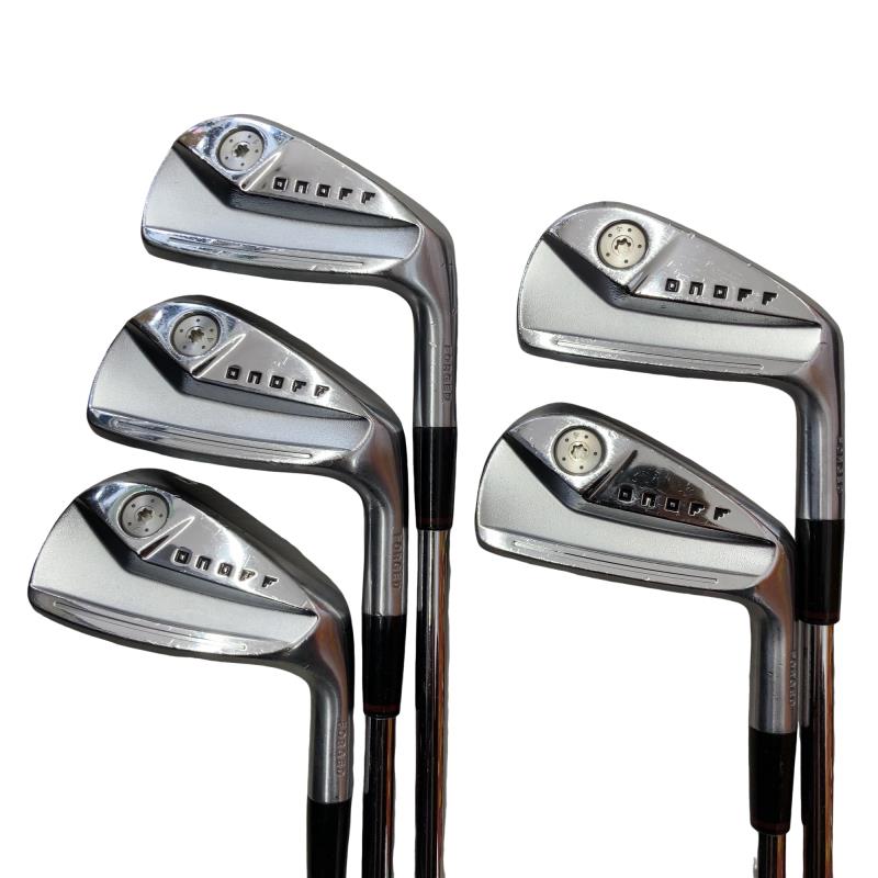 【中古】 ダイワ(グローブライド) ONOFF FORGED(2024) KURO 5S アイアン仕掛ける IR NS PRO MODUS3 TOUR115 (フレックスS) メンズ 成人男性用 右利き 右用 D価値づける ゴルフ野球クラブ