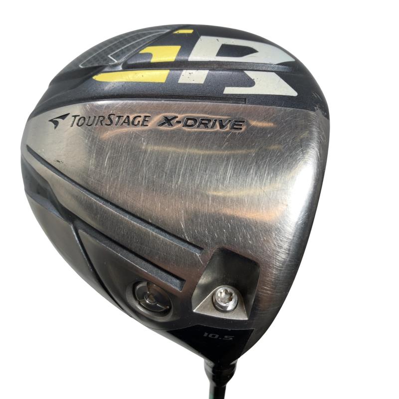 【中古】 ブリヂストン TOURSTAGE X-DRIVE GR(2014) 10.5° １番ウッド DR Tour AD B14-03w (フレックスSR) メンズ 成人男性用 右利き 右用 C序列付ける ゴルフ野球クラブ