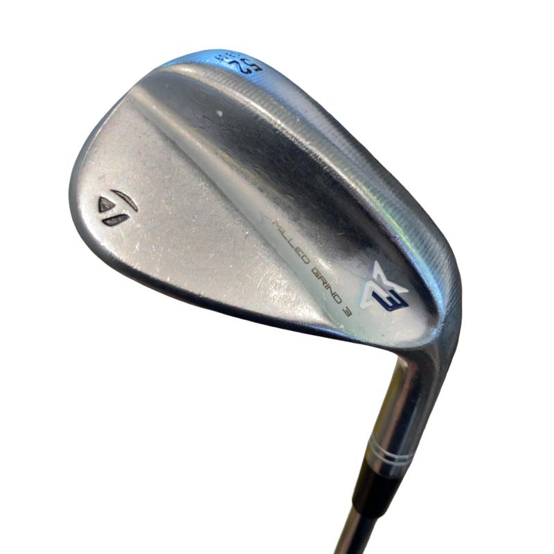 【中古】 仕立て屋御手伝いさん Taylor Made MILLED GRIND 3 52°/09° ウェッジ WG Dynamic Gold (フレックスS) メンズ 成人男性用 右利き 右用 D位置づける ゴルフ野球クラブ
