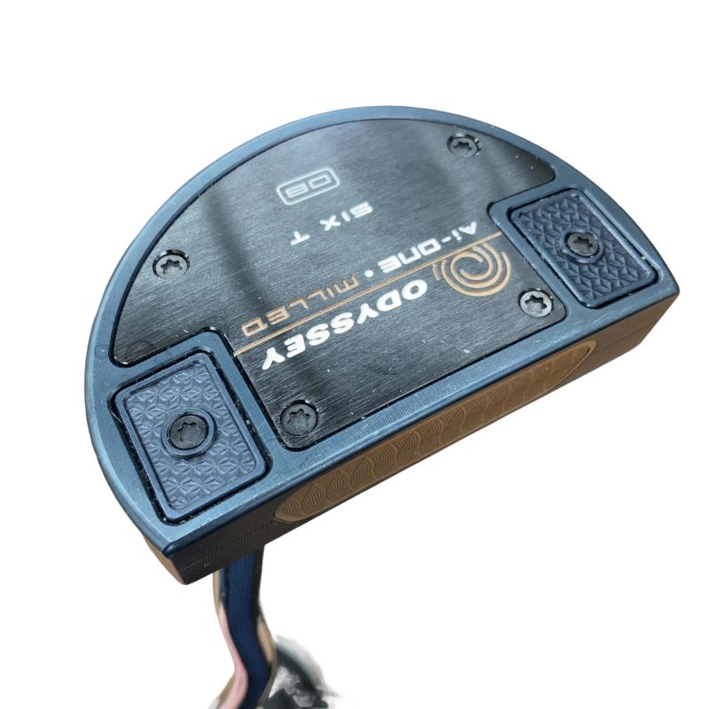 【中古】 オデッセイ Ai-ONE・MILLED SIX T 34in パター PT STROKE LAB 90 スチール写真 (フレックス余分の物) メンズ 成人男性用 右利き 右用 B序列付ける ゴルフ野球クラブ