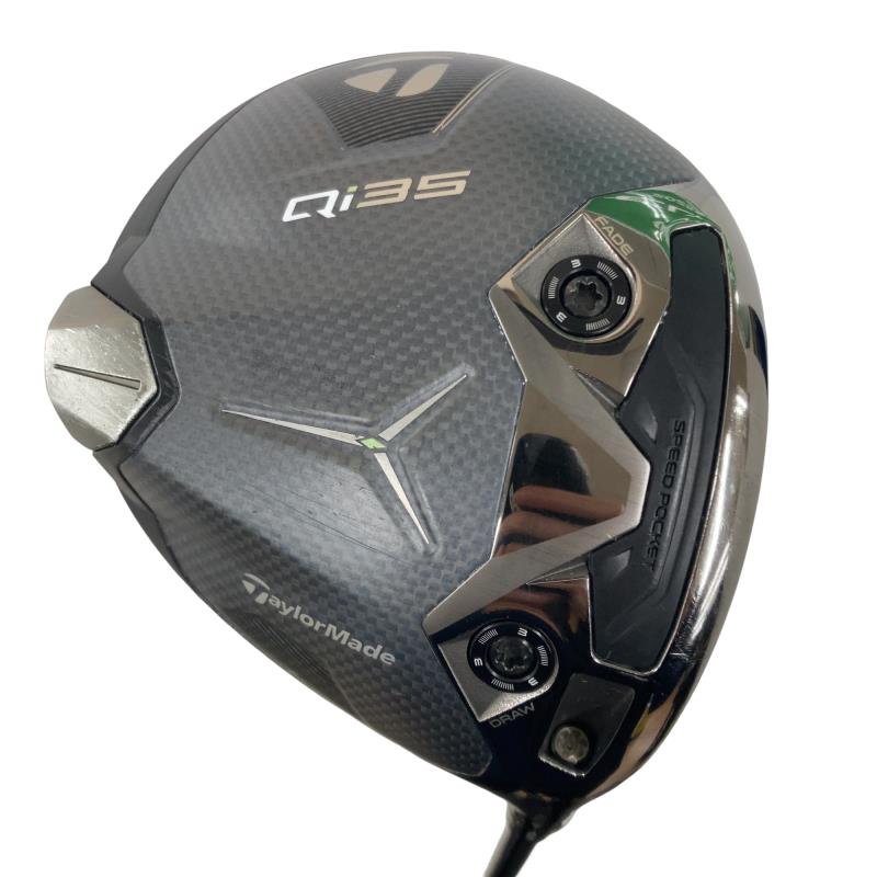 【中古】 テーラーメイド Qi35 LS 10.5° ドライバー DR 純正特注シャフト (フレックスX) メンズ 男性用 右利き 右用 Cランク ゴルフクラブ