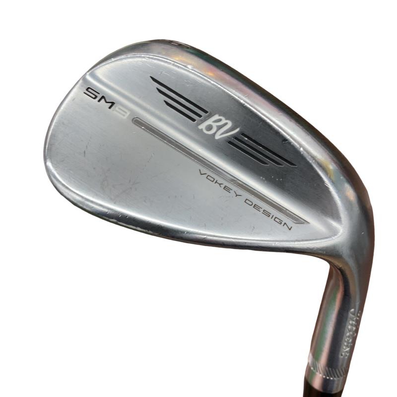 【中古】 タイトリスト VOKEY SPIN MILLED SM9 ツアークロム 56°/10°S ウェッジ WG Dynamic Gold (フレックスS) メンズ 男性用 右利き 右用 Dランク ゴルフクラブ