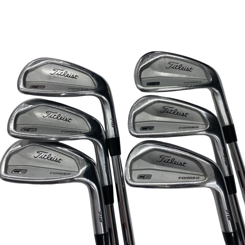 【中古】 タイトリスト Titleist CB 718 6S アイアン仕掛ける IR リシャフト (フレックス余分の物) メンズ 成人男性用 右利き 右用 D序列付ける ゴルフ野球クラブ