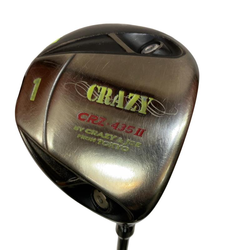 【中古】 CRAZY CRAZY CRZ-435II 1W ドライバー DR リシャフト (フレックスその他) メンズ 男性用 右利き 右用 Dランク ゴルフクラブ