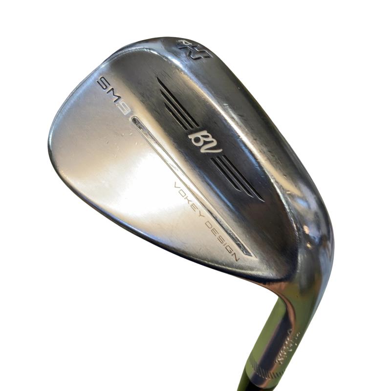 【中古】 タイトリスト VOKEY SPIN MILLED SM9 ツアークロム 52°/12°F ウェッジ WG BV 105 (フレックスその他) メンズ 男性用 右利き 右用 Cランク ゴルフクラブ