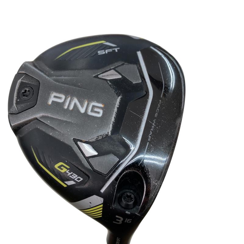 【中古】 ピン G430 SFT 3W フェアウェイウッド FW PING TOUR 2.0 BLACK 65(FW) (フレックスS) メンズ 成人男性用 右利き 右用 C序列付ける ゴルフ野球クラブ