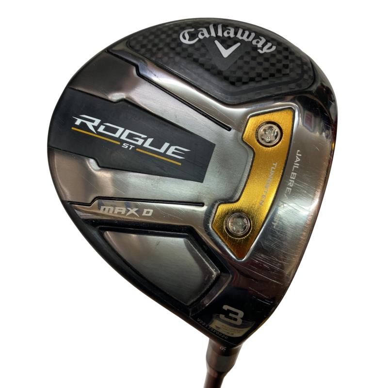 【中古】 キャロウェイ ROGUE ST MAX D 3W フェアウェイウッド FW VENTUS 5 for CW(ROGUE ST FW) (フレックスR) メンズ 男性用 右利き 右用 Cランク ゴルフクラブ