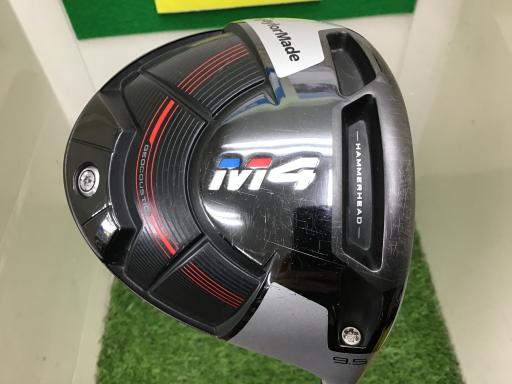 【中古】 テーラーメイド M4 9.5° ドライバー DR リシャフト (フレックスその他) メンズ 男性用 右利き 右用 Cランク ゴルフクラブ
