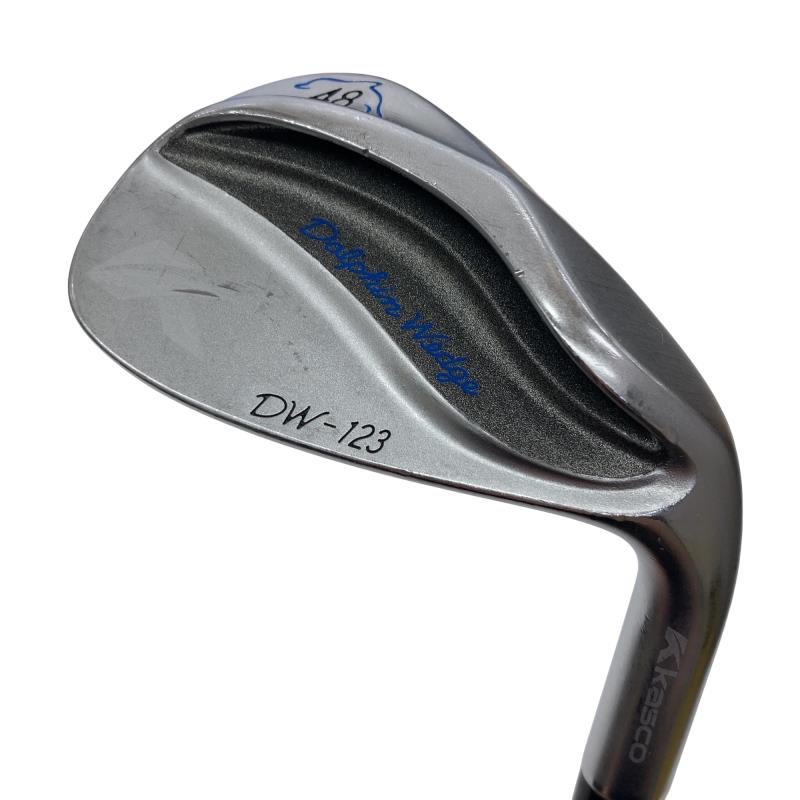 【中古】 キャスコ Dolphin Wedge DW-123 シルバー 48&deg; ウェッジ WG Dolphin DP-231 (フレックスその他) メンズ 男性用 右利き 右用 Cランク ゴルフクラブ｜ゴルフパートナー 中古クラブ店