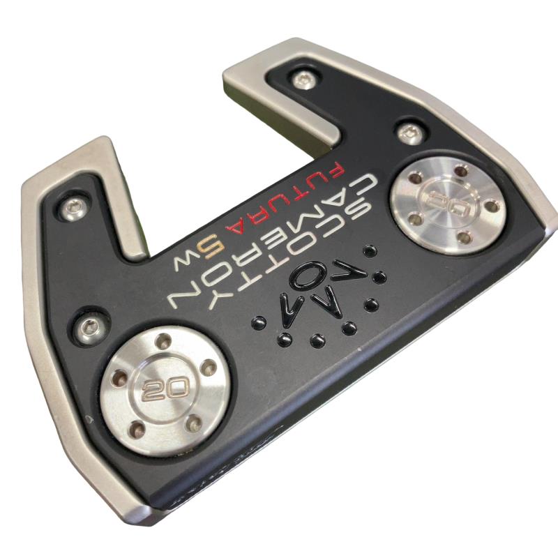 【中古】 タイトリスト SCOTTY CAMERON FUTURA 5W(2017) 33in パター PT スチール写真 (フレックス余分の物) メンズ 成人男性用 右利き 右用 B序列付ける ゴルフ野球クラブ
