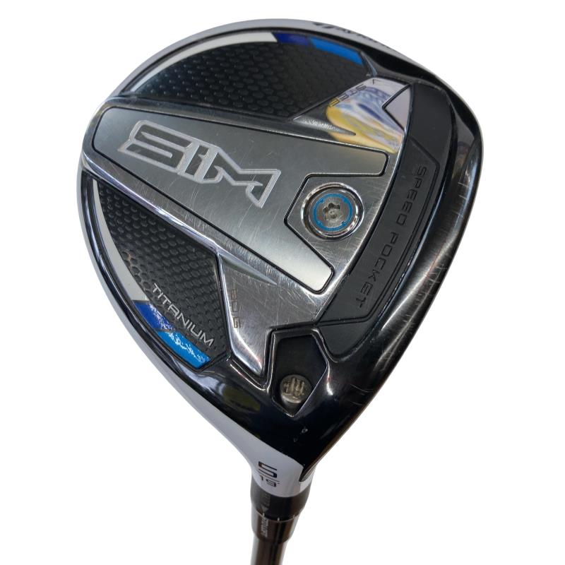 【中古】 テーラーメイド SIM 5W フェアウェイウッド FW TENSEI SILVER TM50(FW) (フレックスR) メンズ 男性用 右利き 右用 Cランク ゴルフクラブ