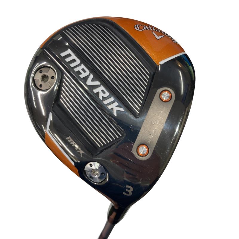 【中古】 キャロウェイ MAVRIK MAX 3W フェアウェイウッド FW 純正特注シャフト (フレックスS) メンズ 男性用 右利き 右用 Cランク ゴルフクラブ