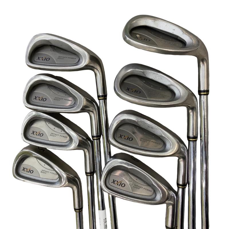 【中古】 ダンロップ XXIO(2004)  8S アイアン書き割り IR NS PRO 890GH for XXIO (フレックスR) メンズ 成人男性用 右利き 右用 C序列付ける ゴルフ野球クラブ