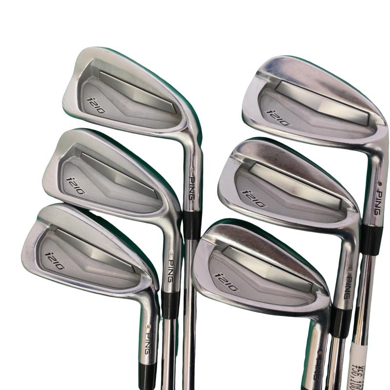 【中古】 ピン i210 6S アイアン書き割り IR Dynamic Gold (フレックスS) メンズ 成人男性用 右利き 右用 C序列付ける ゴルフ野球クラブ