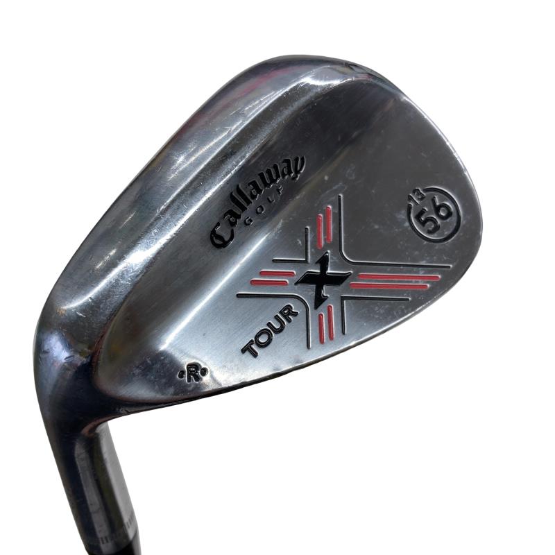 【中古】 キャロウェイ X TOUR Chrome 56-13 レフティ ウェッジ WG NS PRO 990GH (フレックスS) メンズ 男性用 左利き レフティ 左用 Dランク ゴルフクラブ