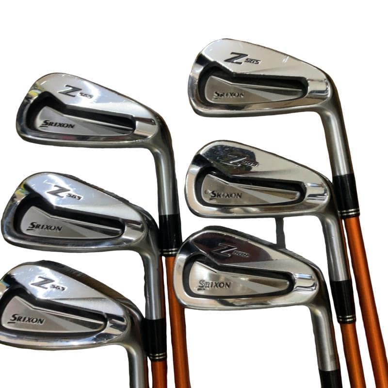 【中古】 ダンロップ SRIXON Z565  6S アイアンセット IR Miyazaki Kaula 8 for IRON (フレックスS) メンズ 男性用 右利き 右用 Cランク ゴルフクラブ