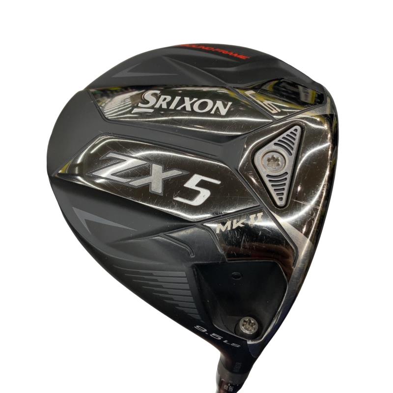 【中古】 ダンロップ SRIXON ZX5 Mk II LS 9.5° ドライバー DR Diamana ZX-II 50 (フレックスS) メンズ 男性用 右利き 右用 Cランク ゴルフクラブ