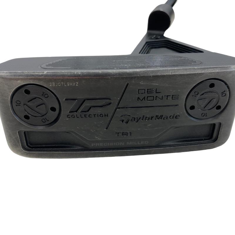 【中古】 テーラーメイド TP COLLECTION BLACK DEL MONTE TB1 34インチ パター PT スチール (フレックスその他) メンズ 男性用 右利き 右用 Cランク ゴルフクラブ|ゴルフパートナー 中古クラブ店