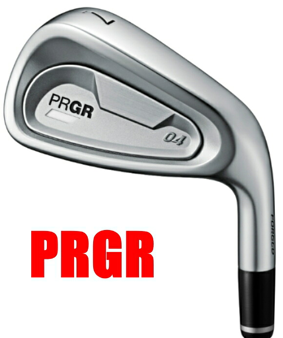 2024 PRGR 04 IRON 5I SET　プロギア 04 アイアン セット (#7～#9,P,A / 5本)