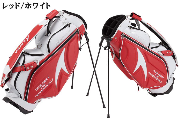 楽天カード決済でポイント7倍 アキラ ゴルフ 19 スタンドキャディバッグ ゴルフレンジャー6分割口枠により多彩なクラブセッティングにも対応 激安 9型 スペシャルオファ