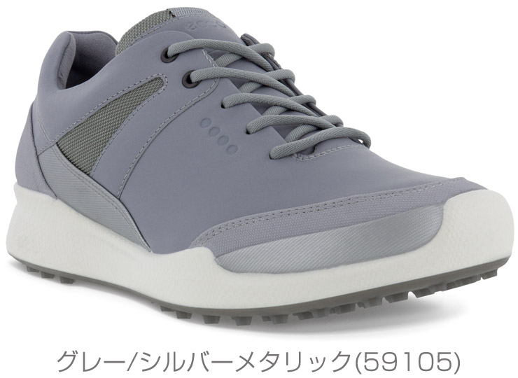 Biomとヤクレザーならではの吸い付くような履き心地 撥水性 通気性に優れたhydromax加工レザーアッパー シューズ あらゆる場面でも抜群のグリップ力を発揮するe Dtsアウトソール エコー ゴルフシューズ ゴルフ レディース バイオム ハイブリッド ゴルフレンジャー