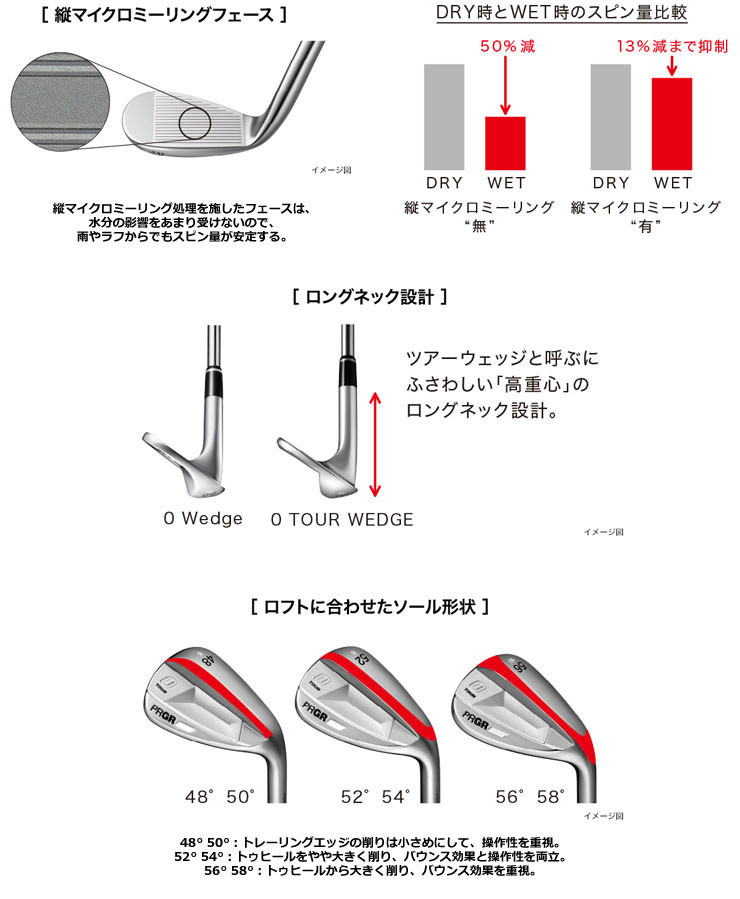 PRGR RS 1W アイアン Tour X ウェッジ 48° 56° - 通販 - gofukuyasan.com