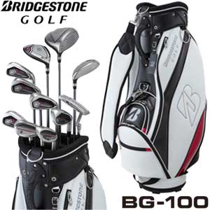 ブリヂストンゴルフ BG-100 ゴルフ仕掛ける[11本仕掛ける+キャディバッグ付]