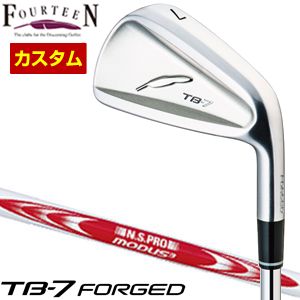 特注カスタムクラブ フォーティーン TB-7 Forged アイアン N.S.PRO MODUS3 TOUR105 シャフト 単品[＃5、＃6、＃7、＃8、＃9、PW]