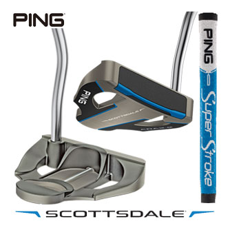 [SALE価格] ピン ScottsDale CRAZ-E パター PING SuperStroke TOUR 2.0 PT BLUE グリップ装着モデル