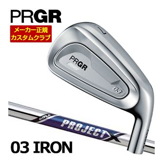 [SALE価格] プロギア 03 アイアン RIFLE PROJECT X シャフト 単品[I＃5、I＃6、＃GW] 特注カスタムクラブ 22,711円