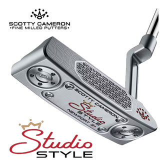 スコッティキャメロン STUDIO STYLE ニュー界面 2 つけ加える パター 日本置き目品