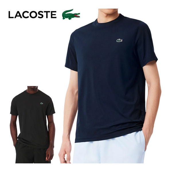 ラコステ LACOSTE ウルトラドライ ワンポイント クルーネック 半袖シャツ スポーツウェア メンズ M-XL TH8920-99 [即納]