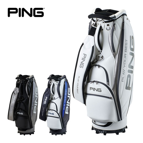 PING☆ピン☆マルチポケット☆9.0型☆良品☆カート(BK) PING☆