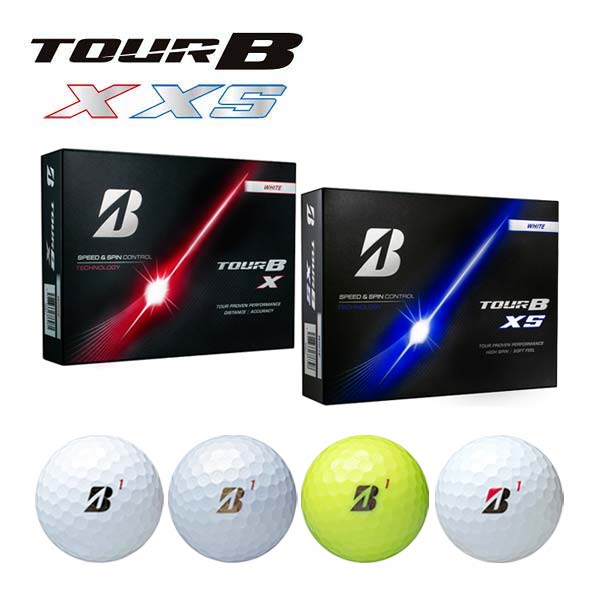 ブリヂストンゴルフ 2026年モデル TOUR B X / XS ゴルフボール 1ダース [12球入り] [即納]