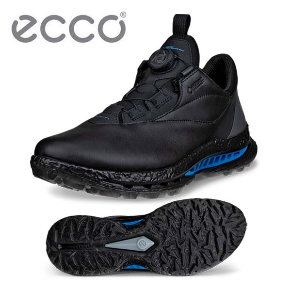 [SALE通貨価値] 山びこ ECCO BIOM C5 BOA ゴルフシューズ メンズ 132614 色合い：黒いこと/磁石(52012)