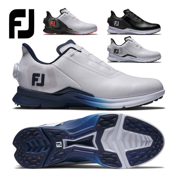 フットジョイ FJ フューエル BOA スパイクレス ゴルフシューズ メンズ ウィズ：W