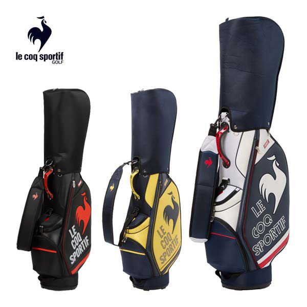 ルコックスポルティフ ゴルフ le coq sportif golf グラフィックデザイン 軽量 カート キャディバッグ LG6SCB04M [即納]｜ゴルフレンジャー