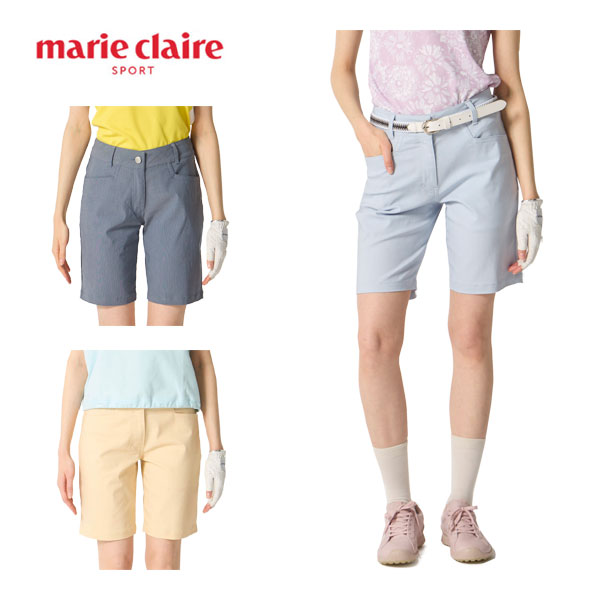 [SALE通貨価値] マリクレール marie claire 吊りひも降雨 遊撃手ズボン下 ゴルフ御召しもの レディース 2026年春夏真似形 M-3L 716-329