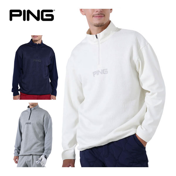 ピン ネイティブアパレル キルトジャガード ダンボールニット ハーフジップ 長袖シャツ ゴルフウェア メンズ 2025年秋冬モデル S-3L 621-5241001 楽天市場】ピン ネイティブアパレル キルトジャガード ダンボール