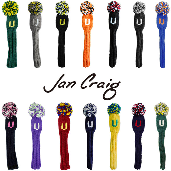 [SALE価格] ジャンクレイグ ゴルフ ハンドメイド 手編み ヘッドカバー ユーティリティー用
