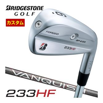 [SALE通貨価値] 特注カスタム野球クラブ ブリヂストンゴルフ 233HF アイアン 4本仕掛ける[＃7-P] VANQUISH BS50i 立て坑