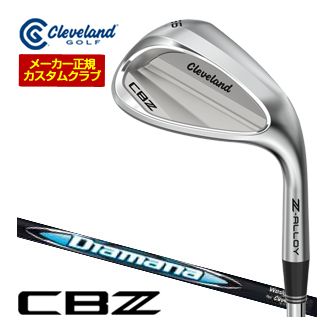 [SALE価格] クリーブランド CBZ ウエッジ Diamana for CG III シャフト 特注カスタムクラブ