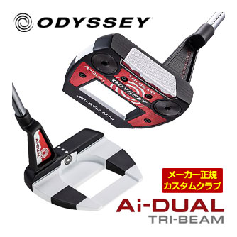 [SALE価格] オデッセイ Ai-DUAL トライビーム JAILBIRD MINI CH パター 特注カスタムクラブ