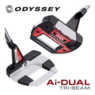 [SALE価格] ODYSSEY オデッセイ Ai-DUAL トライビーム JAILBIRD MINI CS パター STROKE LAB 90 スチールシャフト ゴルフクラブ パター メンズ 日本正規品