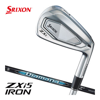 20％OFFクーポン対象！スリクソン ZXi5 アイアン Diamana ZXi for IRON カーボンシャフト 6本セット[＃5-P]