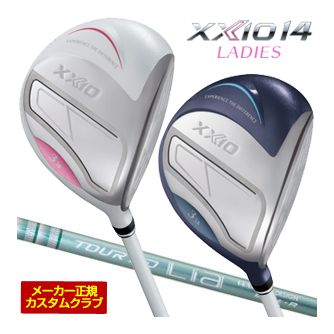 特注カスタムクラブ ゼクシオ 14 レディース フェアウェイウッド グラファイトデザイン ツアーAD Lia シャフト