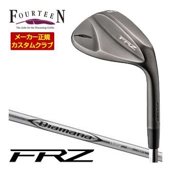 特注カスタム野球クラブ フォーティーン FRZ ウエッジ スモーキーサテン仕上 三菱 ディアマナ Thump Iron 立て坑 ゴルフ-ウェッジ-スポーツ・アウトドア