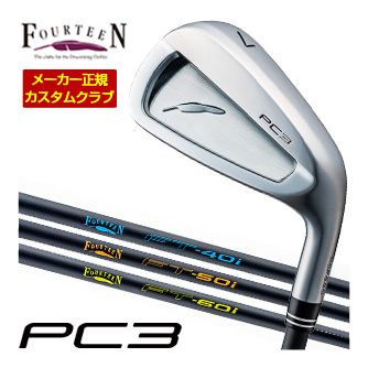 楽天市場】フォーティーン 2024 PC-3 アイアン FS-90i オリジナル